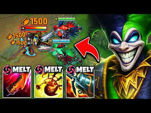 MY NEW FAVORITE AD SHACO BUILD! (NUCLEAR BACKSTABS)