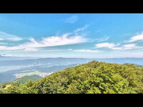 野沢温泉スキー場　標高1,450m　小毛無展望台