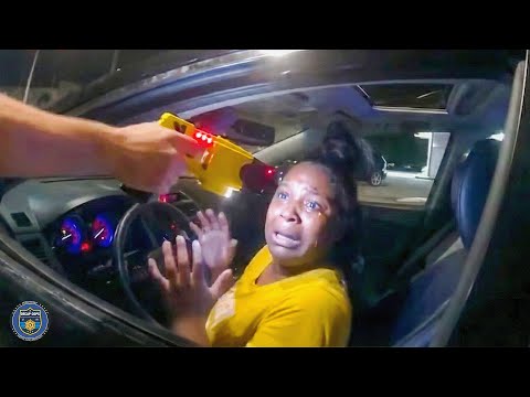 Karen Turns Simple Traffic Stop Into Dangerous Police Pursuit | Karens Getting Arrested By Police