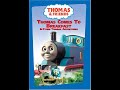Opening To Thomas Friends Thomas Comes To Breakfast 2006 DVD