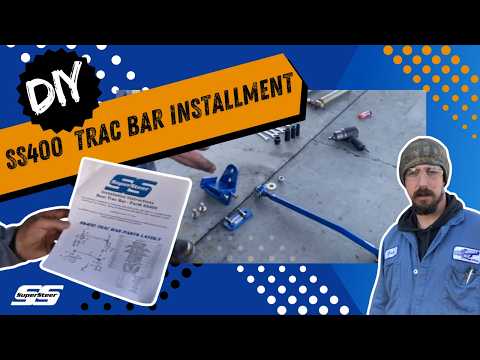 SS400 Trac Bar Installation
