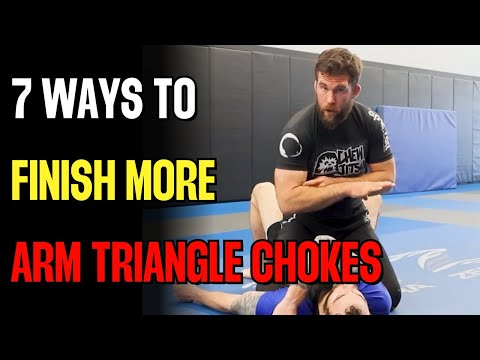 7 Ways to Finish Arm Triangle Chokes Like a Black Belt in BJJ