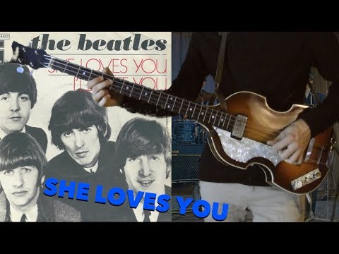 She Loves You - Guitars, Bass and Drums Cover - Backing Track