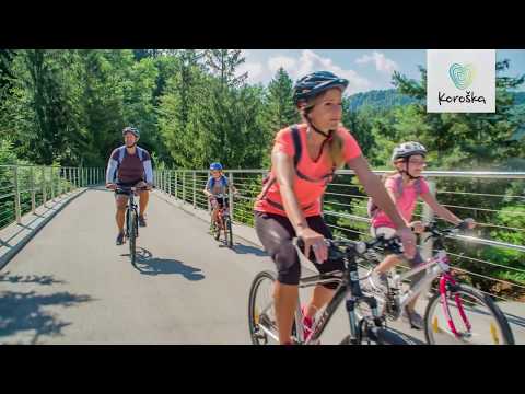 Kolesarjenje po Štrekni - Mislinjski dolini (Slovenija) / Cycling on Štrekna - Mislinja Valley