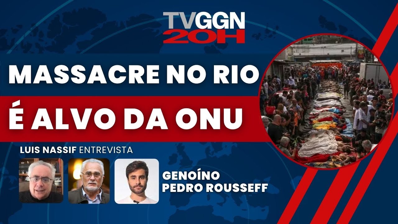 ONU cobra Brasil por massacre no Rio | TVGGN 20H | (30/10/25)
