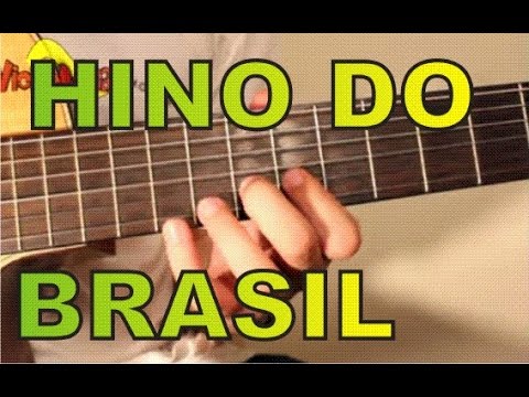 Hino Nacional Brasileiro - Violão - Aula - Como tocar Solo e Base