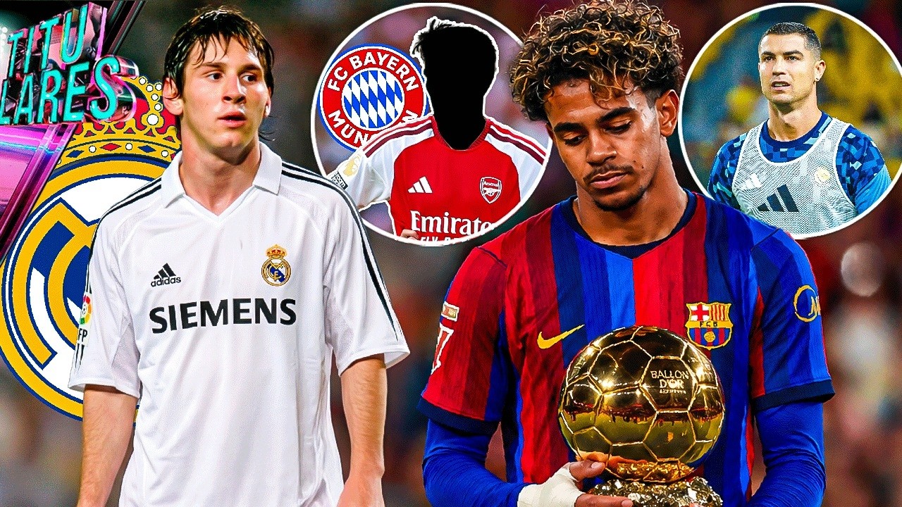 ¿Afectó a Lamine no ganar el BdO? | Messi ofrecido al Madrid | Bayern va por gunner | Descanso a CR7
