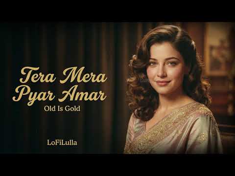 Tera Mera Pyar Amar - LoFiLulla || Evergreen Love Song || Old Songs #70s #80s #lofilulla