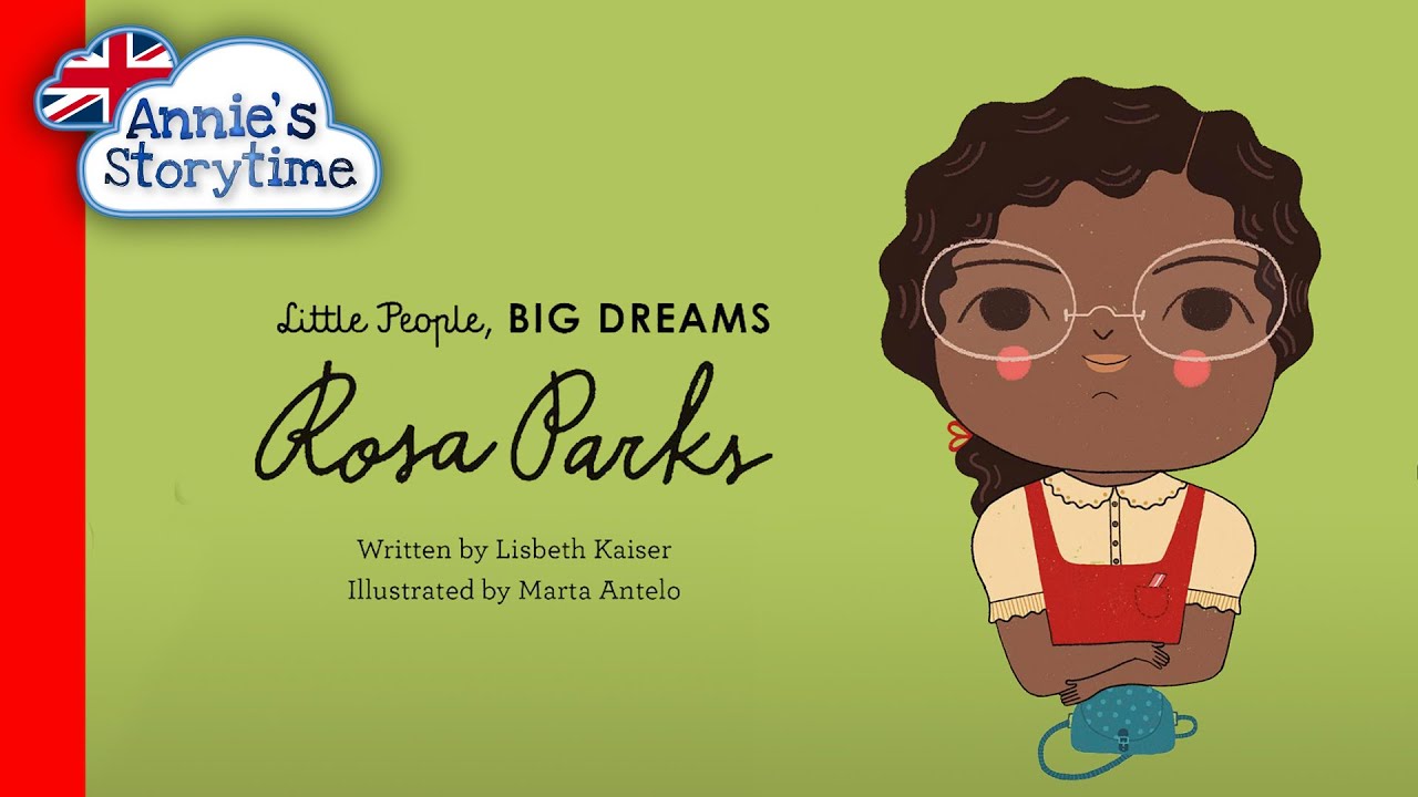 Watch video Rosa Parks - Little People, Big Dreams I Read Aloud I Biographies for kids Now Rosa Parks - Little People, Big Dreams I Read Aloud I Biographies for kids
