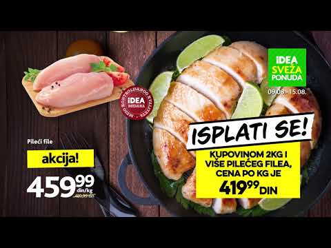 IDEA | sveža ponuda 9 - 15.08.2019.