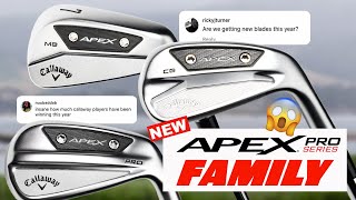 Everything You Need to Know About the New Apex Pro, CB, MB Irons