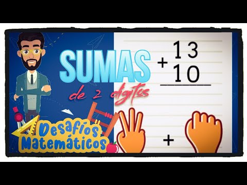 Sumas de dos dígitos para niños