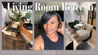Living Room Refresh New Furniture and Home Decor Vlog