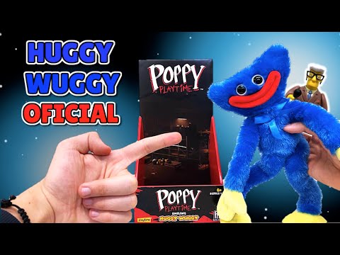Peluche Oficial de HUGGY WUGGY Abrazable | Poppy Playtime Colección Phat Mojo (2023) - TOY SHOTS