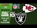 🏈Kansas City Chiefs vs Las Vegas Raiders Week 10 NFL 2021-2022 Full Game Watch Online, Football 2021