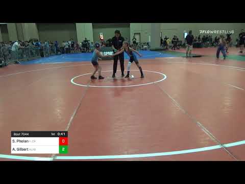 55 Lbs Prelims - Savannah Phelan, Florida Vs Alaina Gilbert, Alabama 4f3b