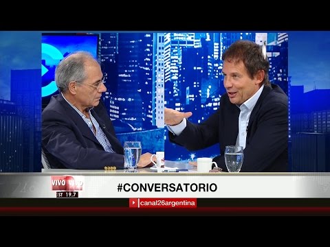 Rafael Flores y Eduardo Costa en "Conversatorio", de Pablo Rossi - 12/04/16
