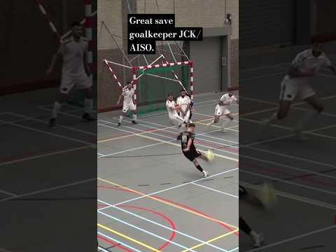 Amazing save goalkeeper JCK/AISO | #futsal #amazing #save #goalkeeper #shorts #shortsvideo #fyp.