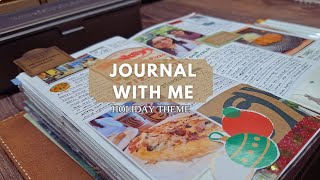 Holiday Memory Keeping in My Traveler's Notebook 🎄🎁 Journal with Me + Scrapbooking Ideas