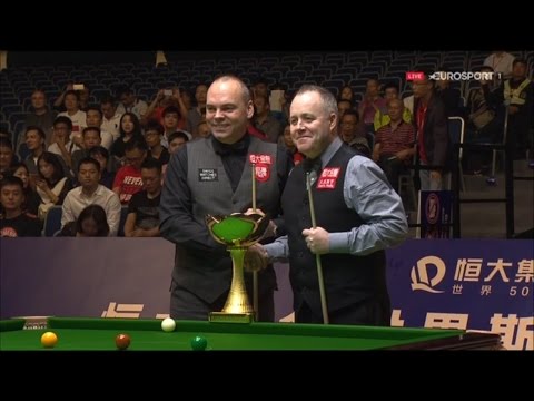 Billliards - Stuart Bingham v John Higgins Final China Championship 2016 Session 1