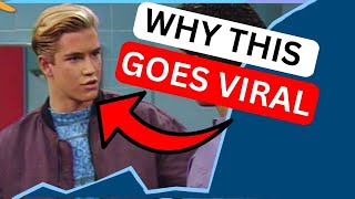 Zack Morris Was NOT Why They Got Millions of Views