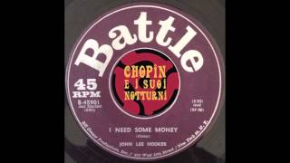 John Lee Hooker - I need some money