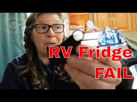 My RV Refrigerator Door Fell Off- How I Fixed It!