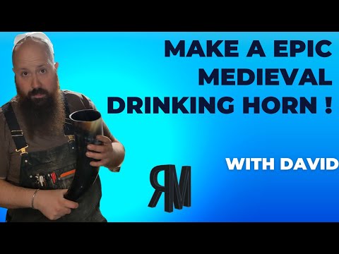 Make a Epic Medieval Drinking Horn!