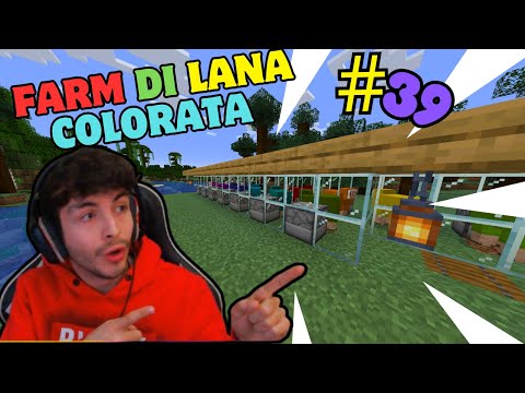 Come Creare una Farm di Lana Colorata Automatica! 🐑Minecraft ITA 2.0 Ep.39