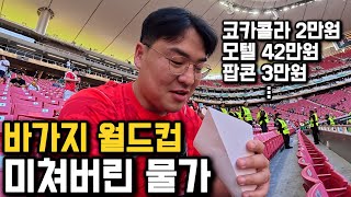 콜라 하나에 2만원ㄷㄷ, 충격적인 월드컵 물가 체험기