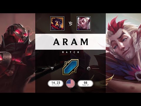 ARAM Match: Super Viktor vs Super Rakan - NA server Patch 14.23