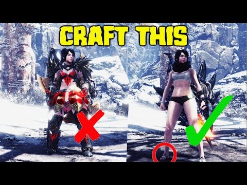 [PC] Best Charge Blades & Armor for Story to Endgame | MHW Iceborne