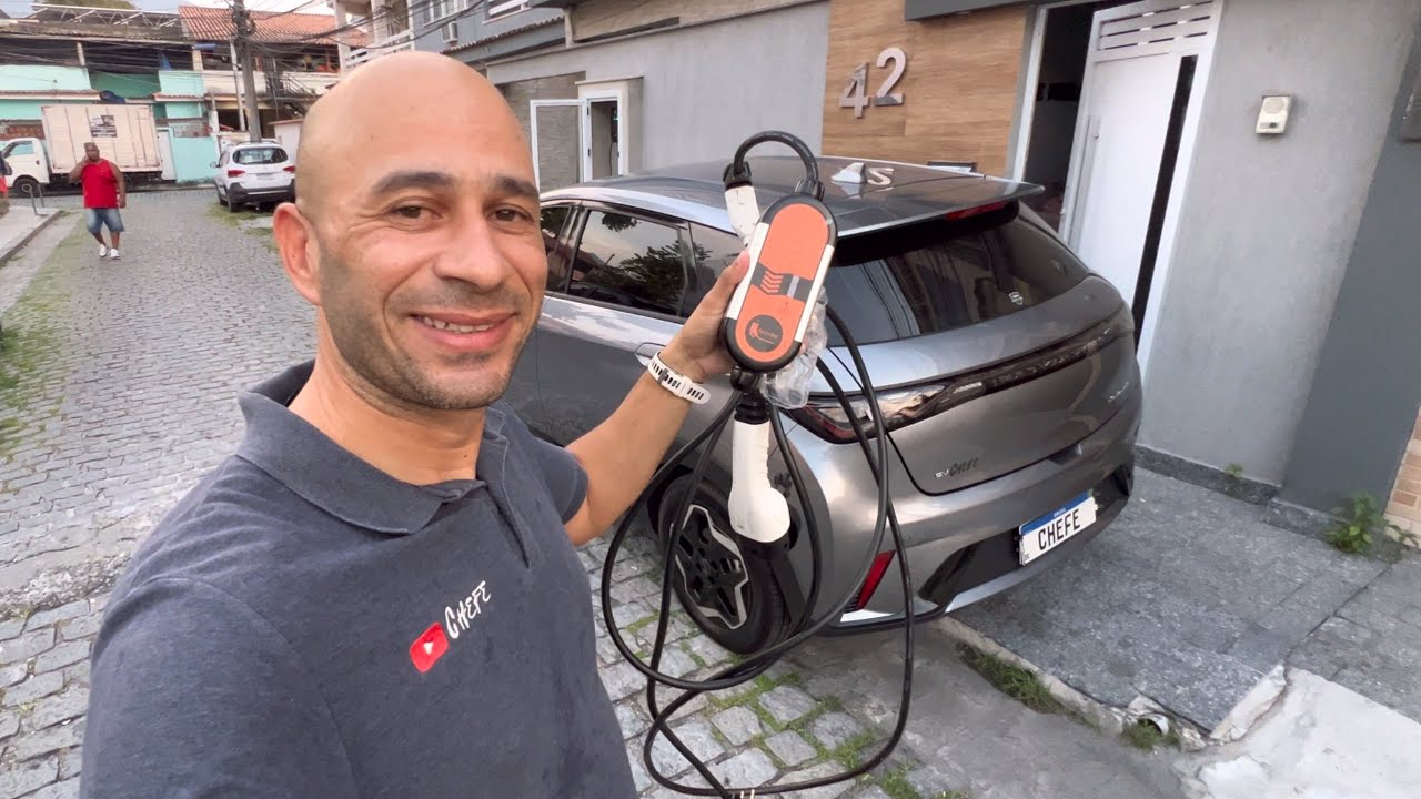 🔴 DE 6h a 45h PARA CARREGAR o BYD DOLPHIN em CASA - 3 formas de carregamento