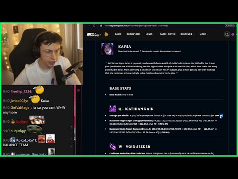 Caedrel Reacts To Patch Notes 13.15