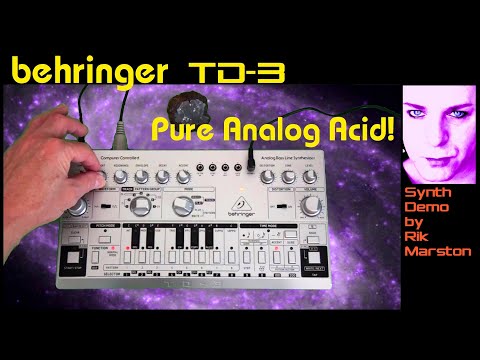 Behringer TD-3 Pure Analog Acid Synthesizer like Roland TB-303