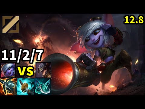 Tristana Mid vs Twisted Fate - NA Master | Patch 12.8