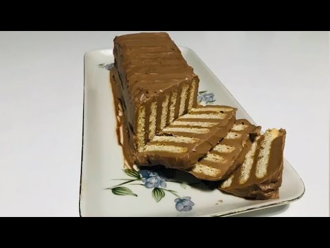 MATTONCINO DOLCE alla NUTELLA || Ricetta senza cottura || 🥣😋