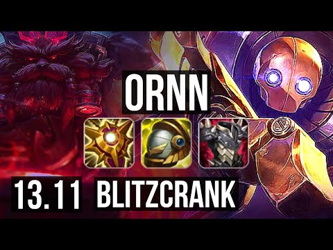 ORNN & Ezreal vs BLITZCRANK & Xayah (SUP) | 4/1/16 | KR Master | 13.11