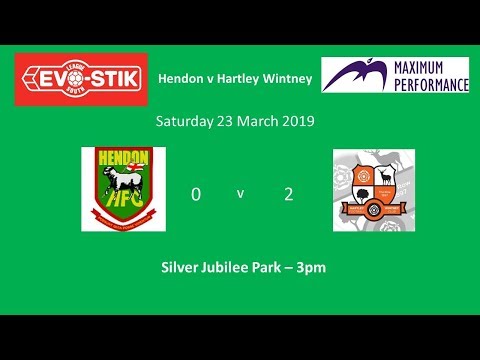 Hendon 0 Hartley Wintney 2   HIGHLIGHTS 23 Mar 2019