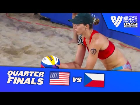 Simo/Rodriguez vs. Hermannova/Stochlova - Quarter-Finals Highlights La Paz 2023 #BeachProTour