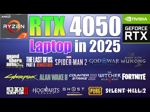 RTX 4050 Laptop Gaming Test : Next Gen Budget Gaming Laptop in 2025!