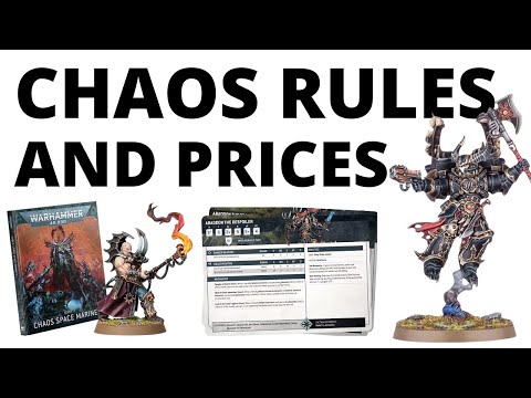 HUGE Chaos Space Marines Release Week - Battleforce Prices, New Rules, New Datasheet + Combat Patrol