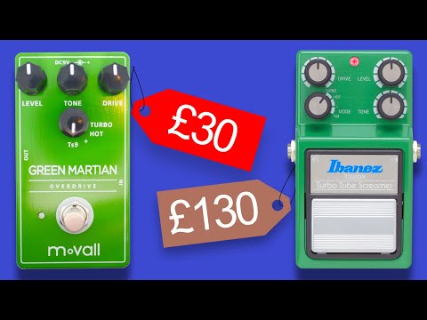 Like the TS9DX, but cheaper - MoVall Green Martian Overdrive