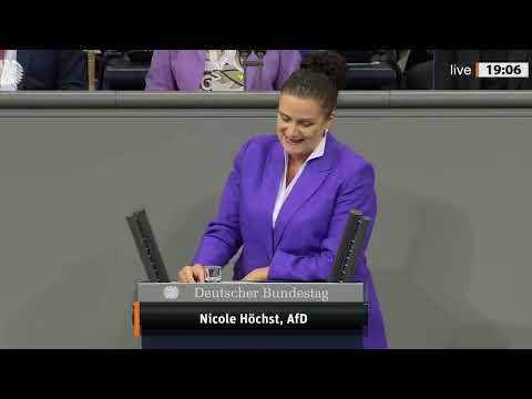 Die menschgemachte Klimalüge:  "der IPCC ist kein Wissenschaftsgremium  " Nicole Höchst AfD