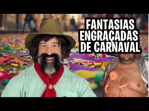 FANTASIAS ENGRAÇADAS DE CARNAVAL - PROGRAMA BAGUAL DO GAUDÊNCIO