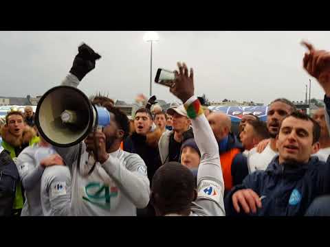 L'Us Granville célèbre la victoire face aux Girondins de Bordeaux