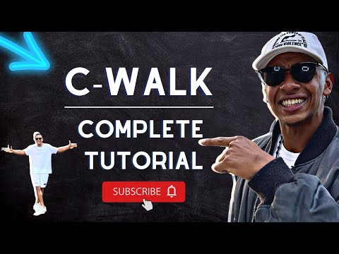Complete C-Walk - Basic Moves Tutorial ☑️👌🏾 Easy to learn