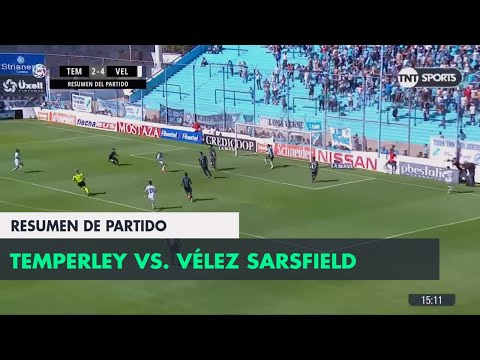 Resumen de Temperley vs Vélez Sarsfield (2-4) | Fecha 24 - Superliga Argentina 2017/2018