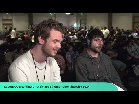 1 - Teaser vs. Peabnut - Low Tide City 2024 - Ultimate Singles - Losers Quarters
