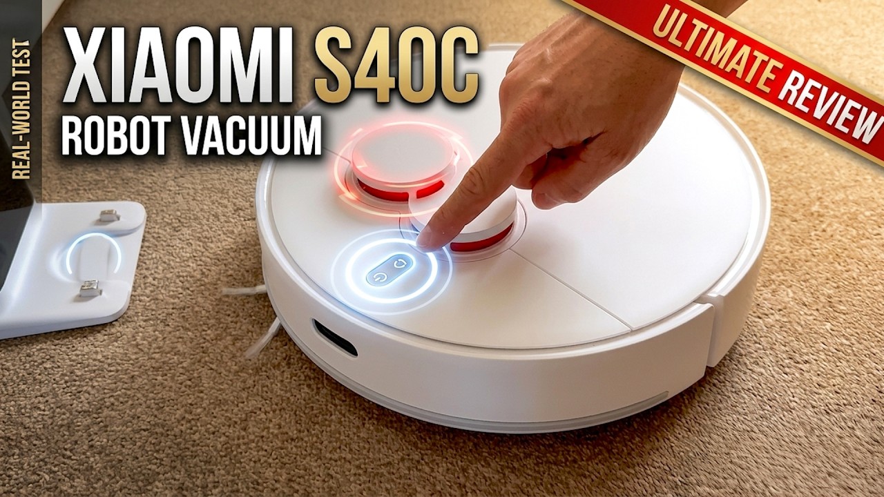 Miniatura da avaliação em vídeo de Aspirador Robô Xiaomi Vacuum S40 Branco